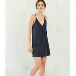 Silence + Noise Mini Dress in Medium in green